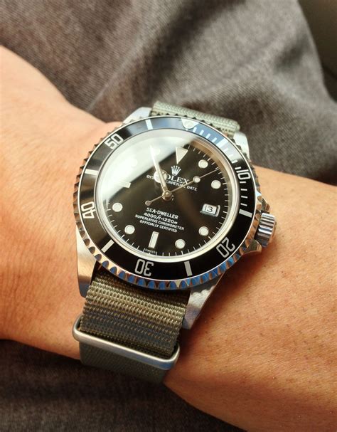 rolex sea dweller nato|rolex sea dweller deep price.